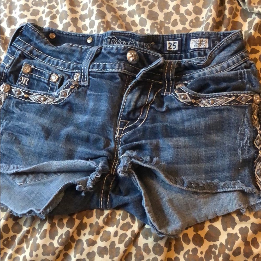 Miss me Blue Jean shorts